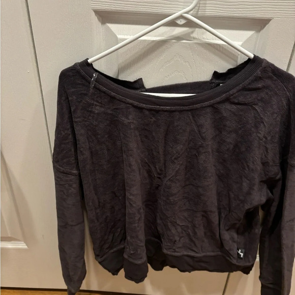 Grey joy lab open back sweatshirt - Picture 1 of 3